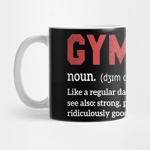 Funny Gym Dad Definition by Gravity Zero